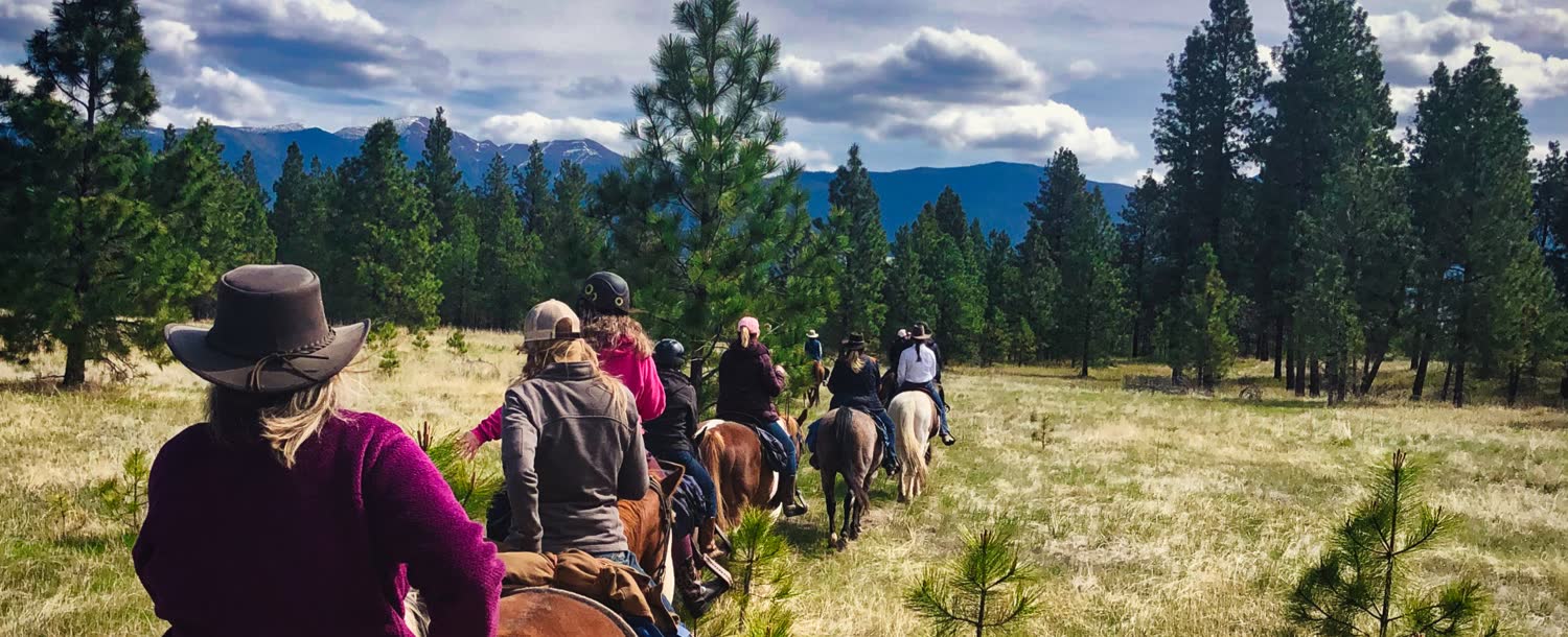 Bar W Guest Ranch, Whitefish, Montana (landscape)