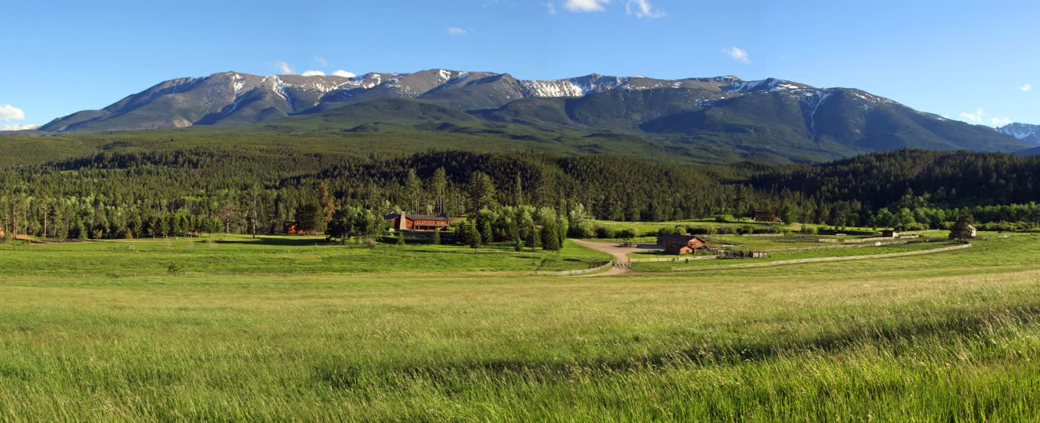 Blue Sky Ranch, Fishtail, Montana (landscape)